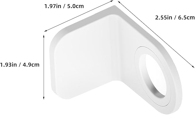 Self Adhesive Wall Mounted Shower Gel Bottle Rack Hook Liquid Soap Holder Shampoo and Conditioner Dispenser for Bathroom Kitchen ()