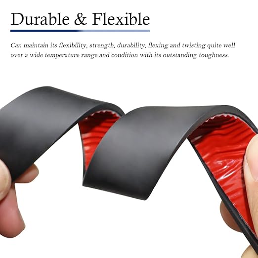 Neoprene Rubber Strips Self Adhesive Solid Rubber Sheets, Rolls & Strips for DIY Gaskets Crafts Pads Seals Warehouse Flooring Neoprene Sheet with Adhesive Backing (1" Wide x 1/16" Thick x 10' Long)