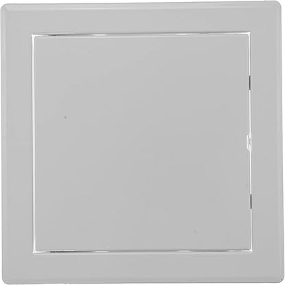 Vent Systems 6'' x 6'' Inch White Metal Access Panel - Easy Access Doors - Access Panel for Drywall, Wall, Electrical and Plumbing Service Door