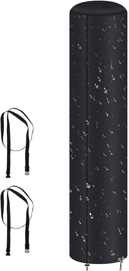 Solar Shower Cover, Windproof Outdoor Protector, 86.61×25.98 Inches Garden Shower with Protection, Camping Accessory, Shield Cover with Easy Installation, Backyard Tool for Patio