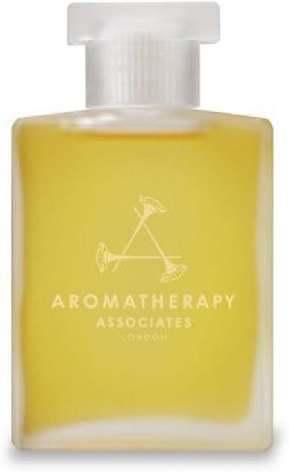 Aromatherapy Associates Forest Therapy Bath and Shower Oil, Natural Body Oil to Restore Mind, Body and Spirit, Hydrating, Made with 3 Essential Oils (1.85 oz)