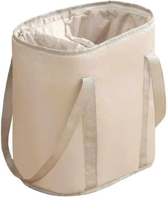 Portable Foot Spa Bath Bucket - 3-in-1 Steaming, Soaking & Fumigation with 4 Support Rods & 4-Layer Heat Lock,Tub Foldable Water Bucket for Travel，The Ideal for her, mom, and Girlfriend