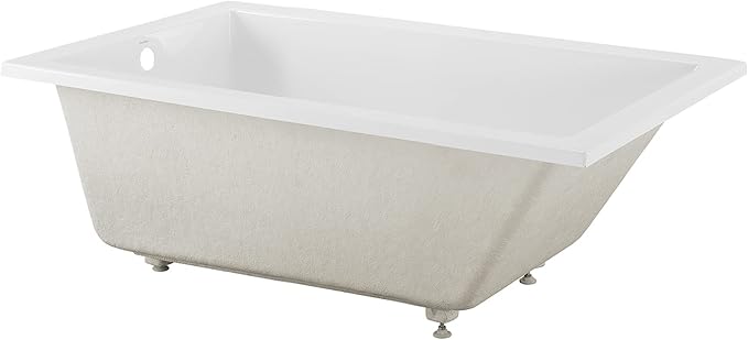 Swiss Madison Voltaire 60" x 30" Reversible Drain Drop-In Bathtub