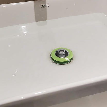 Bathtub Drain Stopper,Silicone Bathtub Stopper, Tub Stopper, Washbasin Drain Plug,Drain Plug (Green，Patented Product)