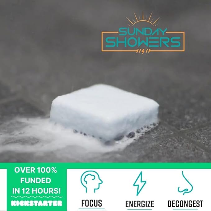 Alive Shower Bombs 10-Pack – Made in USA | Powerful Aromatherapy Steamers with Eucalyptus, Peppermint & Menthol | Energizing Scent for Morning Focus & Breathing Boost | Natural Self Care Gift