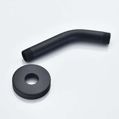 Wall Mounted Extention Shower Arm (Sold with Shower Arm Flange) for U4993-BL 6-inches, Matte Black