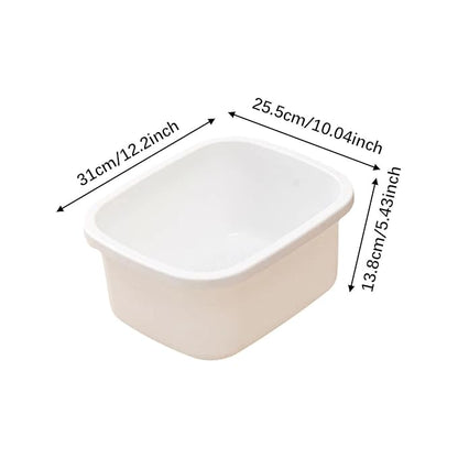 Foot Bath for Soaking Feet,Lightweight,Pedicure Foot Soak,Foot Bathtub,Foot Bucket Foot Soak Tub for Foot Soak Bath Pedicure, white S