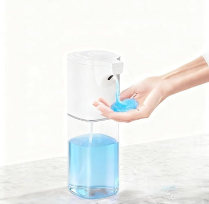 Automatic Foaming Soap Dispenser,Touchless Foam Soap Dispenser 4-Level Adjustable Electric, Auto Bathroom Kitchen Hand Soap Dispenser,12oz/350ml, Wall Mounted, Rechargeable