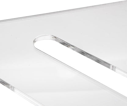 Corner Shower Caddy, 2 Tier Acrylic Bathroom Corner Shelf Clear Standing Shower Shelves Countertop Floor Rack Stand for Kitchen Bathroom