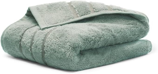 Cariloha Hand Towel | Ocean Mist | 16"x24" | Turkish Cotton & Viscose Material Blend | Extra Smooth, Odor Resistant and Highly Absorbent