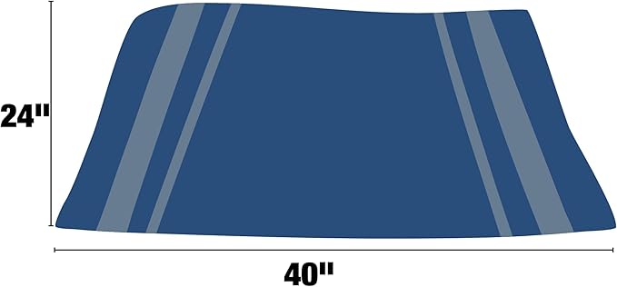 XL Car Drying Towel, 1300 GSM Professional Car Towel with Double Twisted Loop, Car Drying Towels Extra Large Super Absorbent, Microfiber Drying Towels for Cars, Trucks, SUVs - 40"x24", Navy