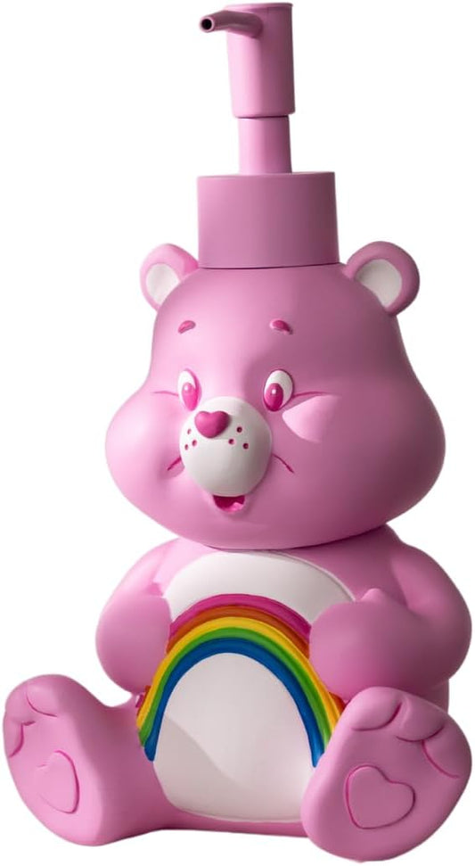 Care Bears Cheer Bear Soap/Lotion/Hand Sanitizer Resin Pump Dispenser, 10.36 Ounces, (Officially Licensed Product) by Franco Collectibles