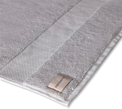 Maisonette Elegance 100% Organic Cotton Turkish Bathroom Towels Set, Ideal Quick Dry Luxury Washcloths, Hand & Large Bath Towels for Shower (6 Pack), Dark Blue (Mineral)