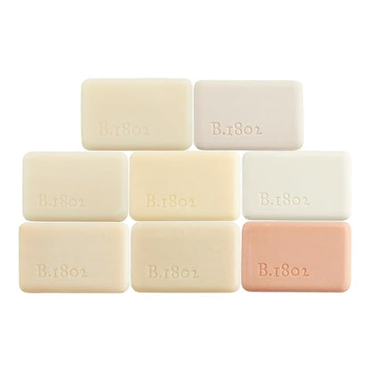 Beekman 1802 Goat Milk Bar Soap Gift Set - 9 oz (Pack of 8) - Nourishes, Moisturizes & Hydrates - 100% Vegetable Soap with Lactic Acid - Good for Sensitive Skin - Cruelty Free