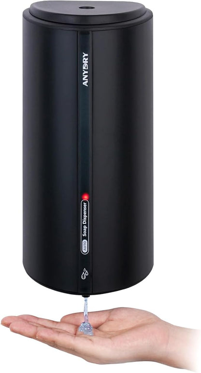 29fl.oz/850ml Commercial Automatic Liquid Soap Dispenser Wall-Mounted Large Capacity Model AD1209 Black