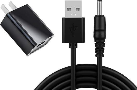 Charger Repalcement for Bitvae C5 C6 C2 Water Flosser, 7AM2M AM110/AM105, Fairywill, Dnsly, KIPOZI, Sboly, Vekkia, Gloridea Toothbrush Sonic Toothbrush, AC/DC Adapter Wall Block