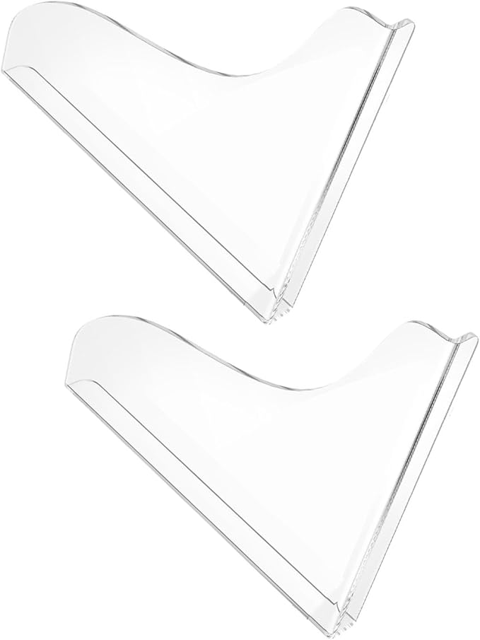 2PCS Clear Shower Splashing Guard, Acrylic Bath Angle Protection, Tub Corner Water Guards with Adhesive, Transparent Shower Water Guard for Home Bathroom