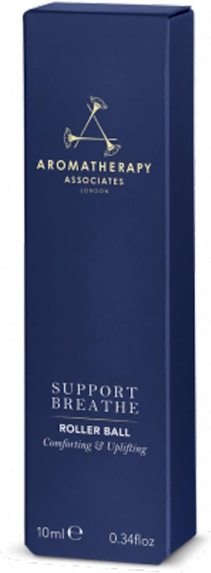 Aromatherapy Associates Support Breathe Roller Ball. Premium Blend of Pine, Tea Tree and Eucalyptus Essential Oils to Ease Tension and Refresh the Senses on the Go (0.34 fl oz)