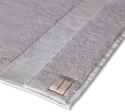 Maisonette Elegance 100% Organic Cotton Turkish Bath Sheets - Soft, Absorbent Oversized Bathroom Towels - Ideal Quick Dry Extra Large Luxury Towel Set for Shower - (35" x 70", 2 Pack) - Pewter