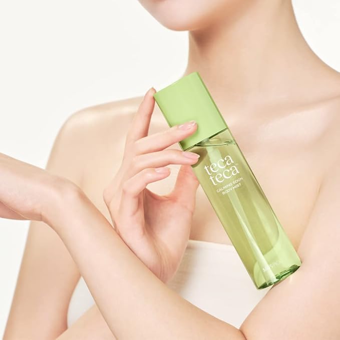 MD'S PICK Body Acne Spray, 360 Degrees Teca Teca Calming Soon Body Mist-Vegan,Fragrance Free, Body & Back Acne Treatment Mist (5.07 fl.oz)