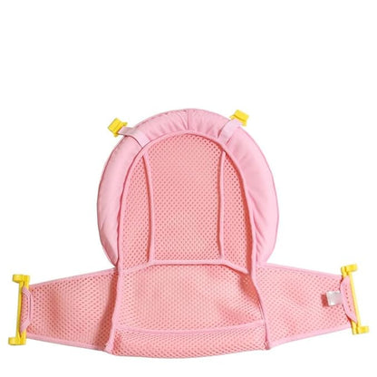 Baby Bath Seat Support Net Bathtub Shower Mesh Non Slip Adjustable for Newborn Infant