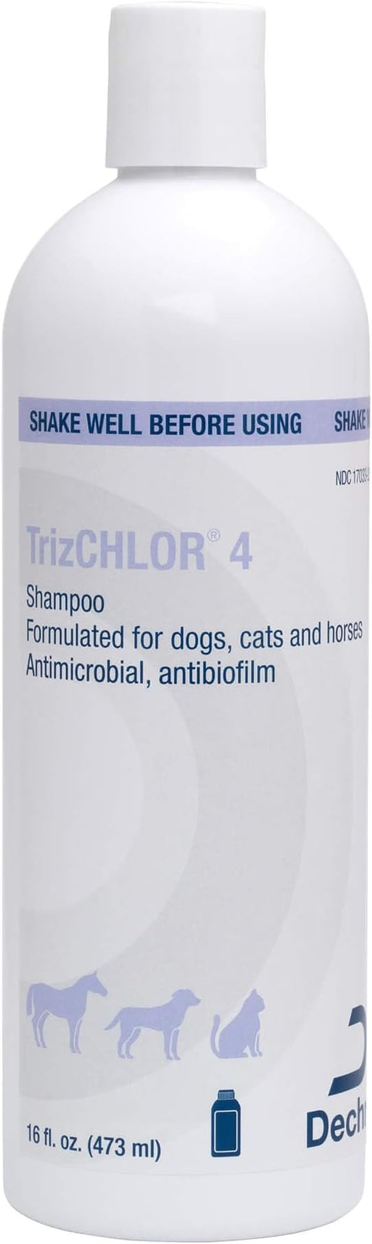 4 Shampoo for Dogs, Cats and Horses, 16 Ounce