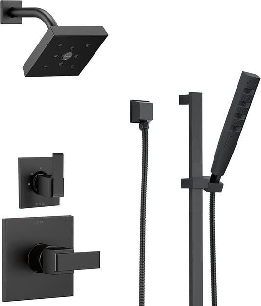 Delta Faucet Ara 3-Setting Shower Handle Diverter Trim Kit, Diverter Valve Trim Kit Chrome, 3 Way Shower Diverter, Delta Diverter Trim, Chrome T11867 (Valve Not Included)