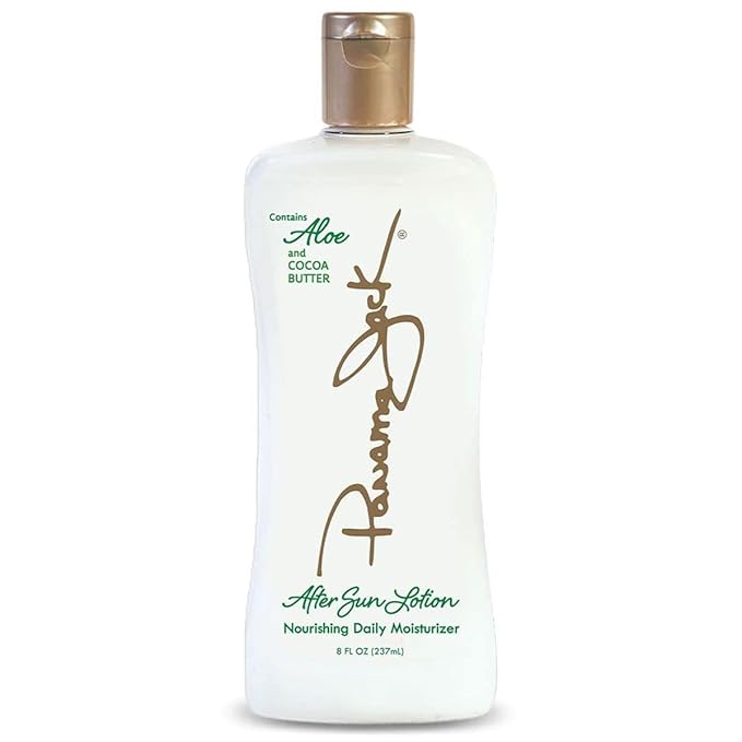 Panama Jack Aloe Moisturizer Lotion - After Sun Daily Skincare, Contains Aloe, Cocoa Butter, Olive & Hemp Seed Oils with Vitamin E, 8 FL OZ (Pack of 6)