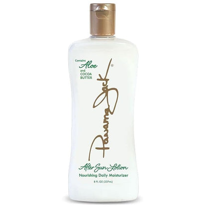 Panama Jack Aloe Moisturizer Lotion - After Sun Daily Skincare, Contains Aloe, Cocoa Butter, Olive & Hemp Seed Oils with Vitamin E, 8 FL OZ (Pack of 6)