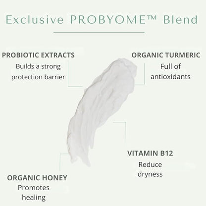 Yobee Body & Face Moisturizing Cream for Dry, Sensitive Skin | Probiotic extracts, Honey, Turmeric, Vitamin B12, Ceramides, Shea Butter | Fragrance Free | For Kids & Adults (2)