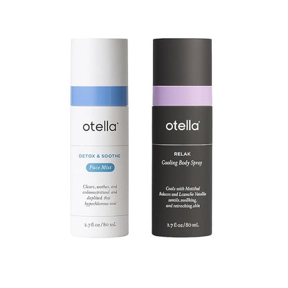 Cool & Calm Bundle - Detox & Soothe Face Mist + Lavender Vanilla Cooling Body Spray
