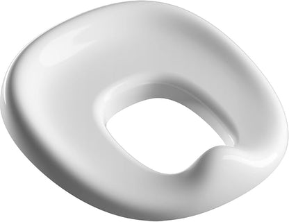 R&T Potty Training Seat for Boys and Girls, Fits Elongated Toilets, Anti-Slip Rubber and Splash Guard, Easy for Toddler Potty Training, Easy to Stow