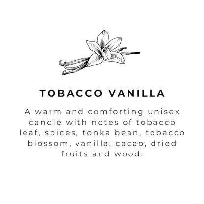 River Birch Tobacco Vanilla Scented Natural Hand Soap - Handmade Soap - Moisturizing Hand Wash with Amber Glass Dispenser - Luxury Scented Hydrating Hand Soap - Vegan and Non-Toxic - 16 Fl Oz