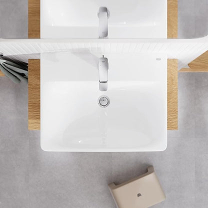 Grohe 1018980000 Cubeo Single Hole Single Handle S-Size Bathroom Faucet, 1.2 GPM, Starlight Chrome