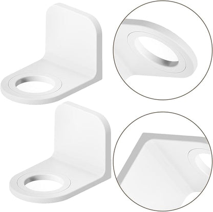 Self Adhesive Shower Gel Bottle Rack Hook Wall Mounted Shampoo and Conditioner Holder Liquid Soap Shower Holder for Bathroom Organization ()