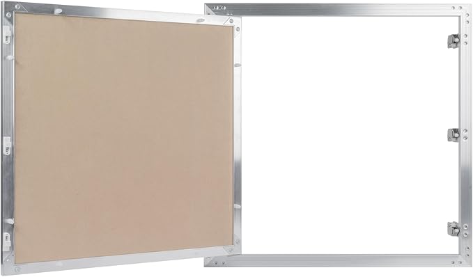 20" x 20" Drywall Access Panel – Waterproof Aluminum Frame Gypsum Hatch – Wall & Ceiling Inspection Door – Easy Install Removable Cover for Plumbing Electrical Utility & Ventilation Access
