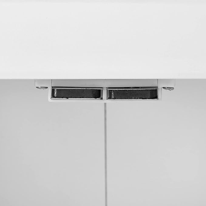 Crosley Furniture Savannah 3-Piece Wall Storage Cabinet, Cabinets for Laundry, Bathroom, Kitchen, White