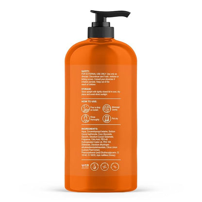 Botanic Hearth Mandarin Orange & Honey Body Wash – Refreshing Shower Gel with Lemon Peel Extract, Brightening & Hydrating Formula, Sulfate & Paraben Free – 16 fl oz