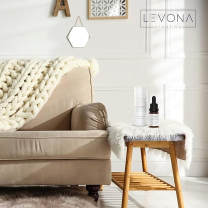 Levona Scent Essential Oils - Scents for Home, Hotel & Office Use - Perfect for Home Diffuser & Humidifiers - Aroma Fragrance Oil, Ideal for Massage, Relaxation, and Spa - Plaza Falls, 10ml
