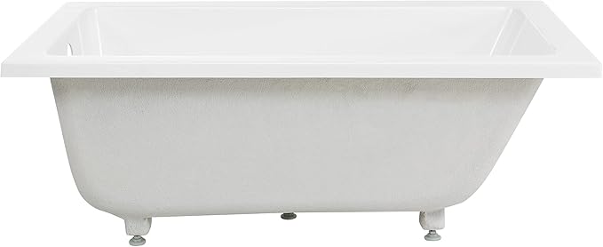 Swiss Madison Voltaire 54" x 30" Reversible Drain Drop-In Bathtub