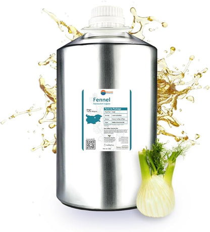 Fennel Essential Oil (Sweet Fennel) - Direct from Balkan Essential Oils - Pure Aromatherapy Diffuser Oils | 100% Pure Therapeutic Grade Natural Aceite de Hinojo - 22lbs