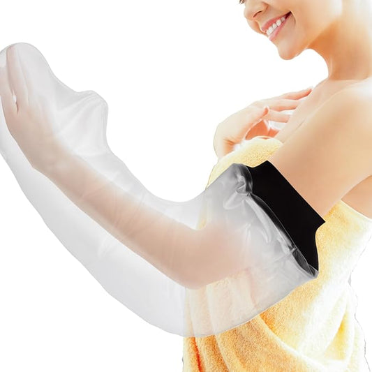 Cast Covers for Shower Arm, Waterproof Cast Cover, Cast Cover for Swimming, Cast Protector for Show Adult, Elbow, Hand, Elbow, Upper Arm (Diameter - 7.9") Extra Long