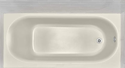 American Standard 2391202.222 Princeton 60 in. x 30 in. Americast Apron-Front Bathtub with Right Hand Drain, Linen