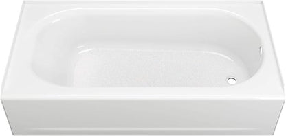 American Standard 2391202.011 Princeton 60 in. x 30 in. Americast Apron-Front Bathtub with Right Hand Drain, Arctic