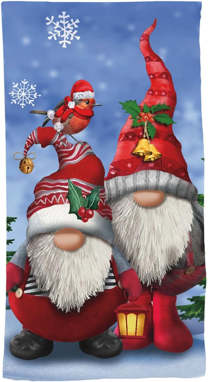Briarwood Lane Winter Gnomes Hand Towel