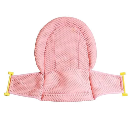 Baby Bath Seat Support Net Bathtub Shower Mesh Non Slip Adjustable for Newborn Infant