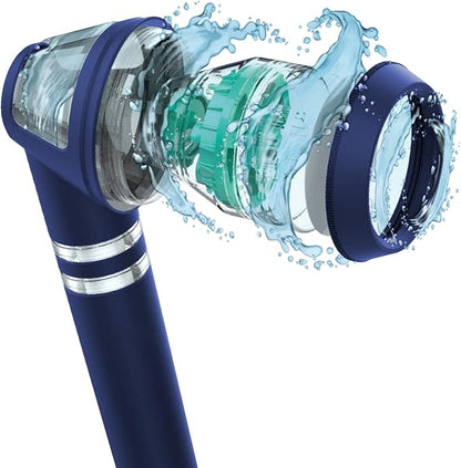 POSEION BT100 DB Filtered Shower Head – Handheld, High Pressure, Magnetized Sediment Filter, Ultrafine Water Stream, Spa-Like Comfort, Durable Build, Made in Korea