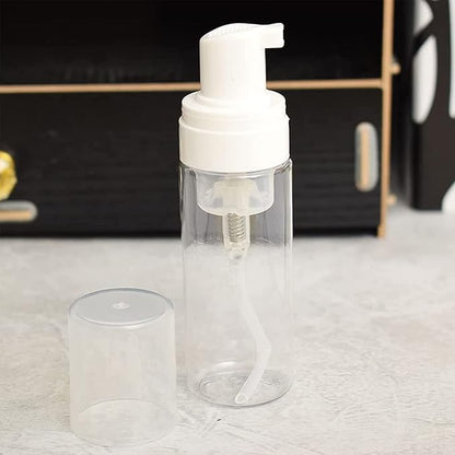 SOTICA 3pcs Foam Bottle Dispenser, Refillable Soap Dispenser with Transparent Empty Spray Bottles Foaming Hand Soap Dispenser Bottles 200ml/7OZ Foam Pump Dispenser Bottle