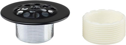 Artiwell Trip Lever Tub Trim Kit Set With Trip Lever Overflow Face Plate, Trip Lever Bathtub Drain with Strainer, Overflow and Matching Screws (MATT BLACK)