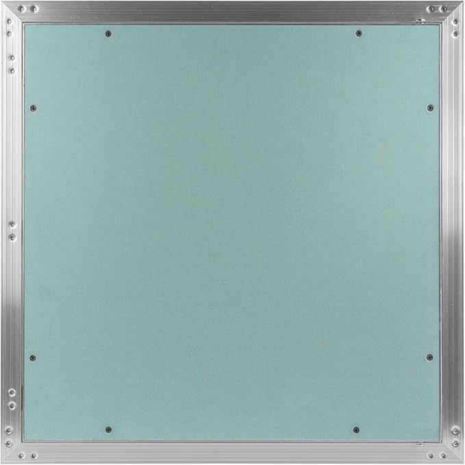 20" x 20" Drywall Access Panel – Waterproof Aluminum Frame Gypsum Hatch – Wall & Ceiling Inspection Door – Easy Install Removable Cover for Plumbing Electrical Utility & Ventilation Access